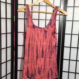 Stranded Tie Dye Tank Size M